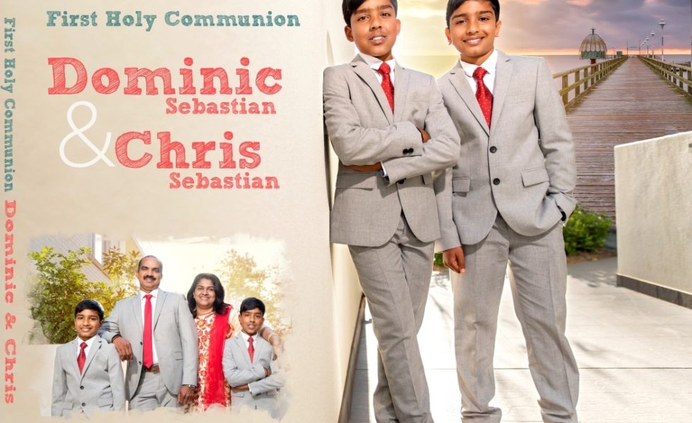 Dominic’s & Chris’s First Holy Communion