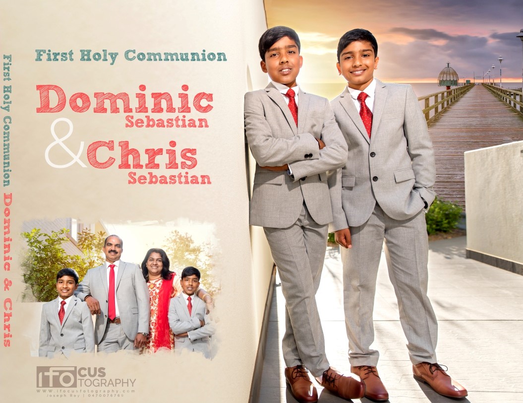 Dominic’s & Chris’s First Holy Communion